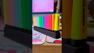 Stabilo Boss Highlighter Set ASMR 🖍🌈 #stationery
