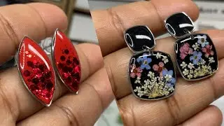 🔴 Live cr&eacute;atif - fabriquer des bijoux en r&eacute;sine uv - z&eacute;ro bulles, finitions🤌🏽✨ 