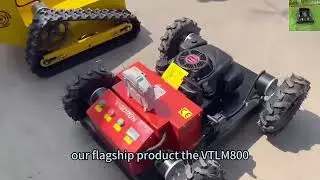 Buy Vigorun VTLM800 remote control tracked lawn mower trimmer made by Vigorun Tech on Alibaba