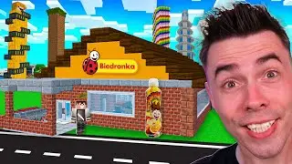 Zbudowaliśmy SKLEP BIEDRONKA 🐞 z NOWYM WOJANKIEM 🧃 na WOJANOWICACH!