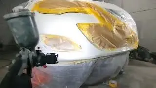 Latarka do pistoletu lakierniczego #lakierowanie #pistoletlakierniczy #garage #oświetlenie #druk3d