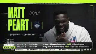 2020 NFL Draft - New York Giants 99th Overall Pick - UConn Tackle Matt Peart