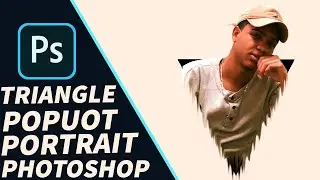Triangle PopOut Portraint Photoshop Tutorial