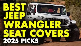 Top 5: Best Jeep Wrangler Seat Covers In 2025 | Best Seat Covers For Jeep Wrangler | 2025 Picks