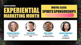 Experiential Marketing Month Digital Class: Sports Sponsorships