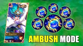 HARLEY AMBUSH MODE | BEST BUILD TO REVENGE | Ash MLBB