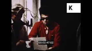 1960s NYC, Beat Poet Reading Out Beatles Lyrics