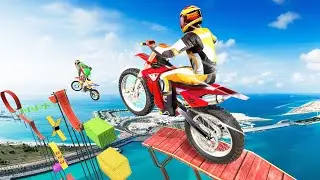 Stunt Bike Extreme Android Play game #games @SNKing76gaming #cargameplay 