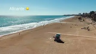 Alicante&rsquo;s Most Beautiful Beach -Playa San Juan from the Sky ☀️