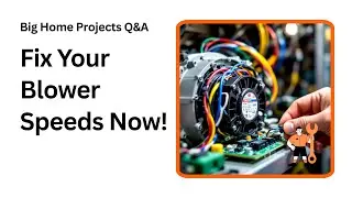 Fix ECM Blower Motor Speeds Fast with 24V Signal Tips