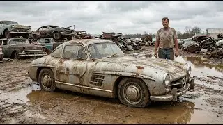 ASMR Car Restoration | 1954 Mercedes-Benz 300SL Gullwing Full Rebuild From Rust to Showroom Classic