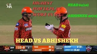 Ipl SRH vs DC 2024 Highlights highest powerplay in IPL