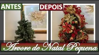 COMO MONTAR UMA ÁRVORE DE NATAL PEQUENA TIPO DE LOJA