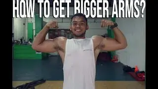 BIGGER ARMS TODAY! | BICEPS AND TRICEPS WORKOUT | PINOY STYLE