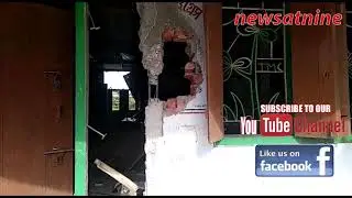 TMC party office vandalised.