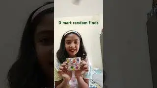 ## DMart random finds ###