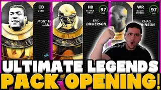 ULTIMATE LEGENDS PACK OPENING! ULTIMATE LEGENDS ARE LIVE! MADDEN 22 ULTIMATE TEAM!