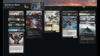 The Dailies - Historic - Mono Black Aggro 6