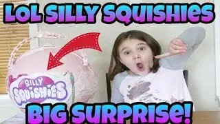 LOL Silly Squishies Big Surprise! Custom LOL Big Surprise DIY with Squishies