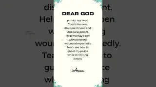 A Prayer for Protection Over Your Heart