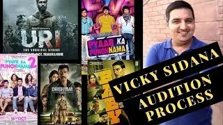Vicky Sidana Audition Process | Captain Bhavesh