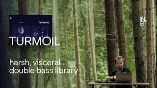 official trailer | TURMOIL - harsh, visceral solo double bass sample library