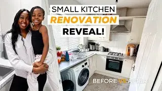 Small Kitchen Renovation Reveal | BEFORE & AFTER!
