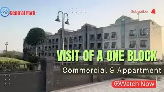 A ONE BLOCK COMMERCIAL & APARTMENTS VISIT 03.05.2024 #centralpark #central #property #usa  #pakistan