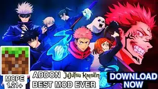 JuJutsu Kaisen [MOD/ADDON] for MCPE 1.21.100+