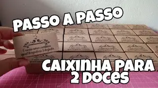 Caixinha para doces personalizada