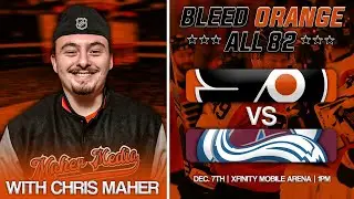 FLYERS vs AVALANCHE | WATCH PARTY LIVE STREAM | Bleed Orange: All 82