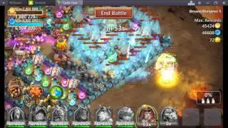 castle clash insane 5-5 3 flame f2p подземка 5-5 на 3 звезды