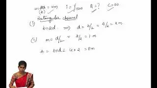 problem on most economical rectangular channel section