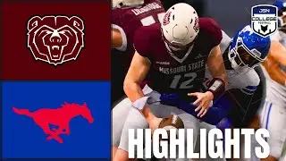 Missouri State Bears vs SMU Mustangs | Full Game Highlights | JSN CFB