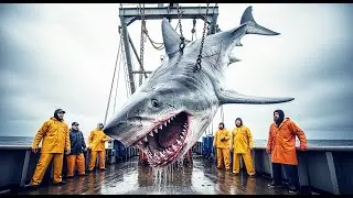 Hunting Giant Sharks for the Market | Inside Industrial Shark Fishing