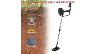 Professional MD-4030 Portable Lightweight Underground Metal Detector Adjustable Gold Detectors Tre