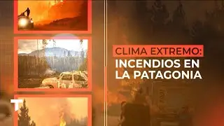 Fuego y terror en Chubut: incendios rodean ciudades del sur