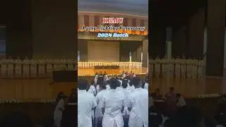 KGMU BSc Nursing Oath Ceremony 🪔#kgmulucknow #kgmubscnursing #lamplighting #bscnursing #trending