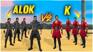 DJ ALOK vs K FACTORY CHALLENGE😂|4 VS 4 WHO WILL WIN ?| PRINCE BHAI | #factoryfreefire
