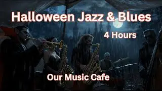 Autumn Relaxing Haunted Halloween Jazz and Blues, Halloween Ambience
