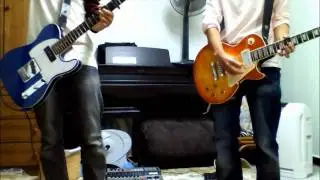 RADWIMPS ふたりごと　ギター　2人で弾いてみた。