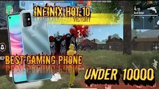 Infinix hot 10 free fire test || Best Gaming phone under 10000