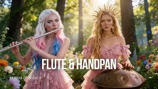 Handpan & Flute in a Peaceful Garden | Calm Cinematic Music