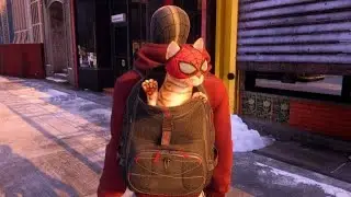SAVING CAT MISSION - SPIDERMAN MILES MORALES (ps5) GAMEPLAY