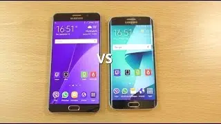 Samsung Galaxy Note 5 VS Galaxy S6 Edge - Speed & Camera Test!