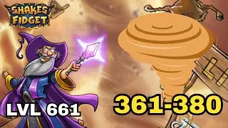LVL 661 Mage clearing Sandstorm Stage 361-380 | Lategame Hightlights