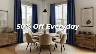 Tailored Luxury Curtains ✂️ Custom Made & 50% Off Every Day