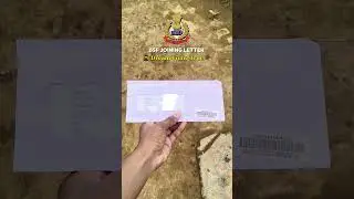 Joining letter 💌🥷 #bsf #joining #letter #fauji #dream #armystatus #faujibhai #ytshorts #ytvideos