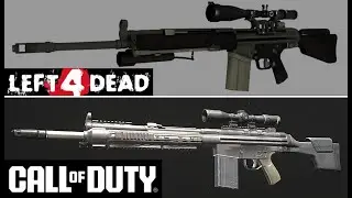 Воссоздание оружия из LEFT 4 DEAD 2 в CoD…