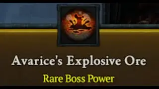 Avarice's Explosive Ore | skill showcase | Diablo 4 | season 8 | boss powers